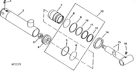 john deere skid steer lift cylinder rebuild|john deere hydraulic cylinder diagram.